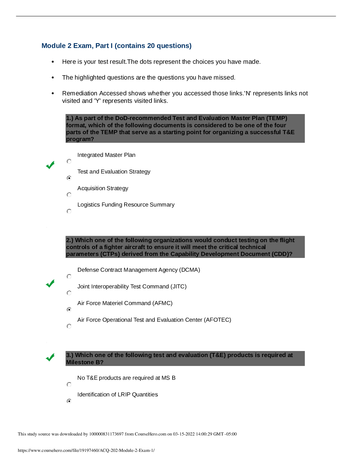 defenses and acquisition  ,Test and Evaluation